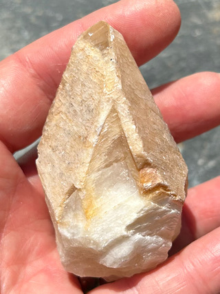 Dog Tooth Calcite Point from Crystals from the UK & Ireland