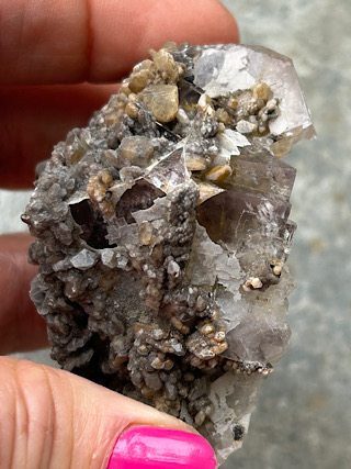 Fluorite & Calcite from Crystals from the UK & Ireland