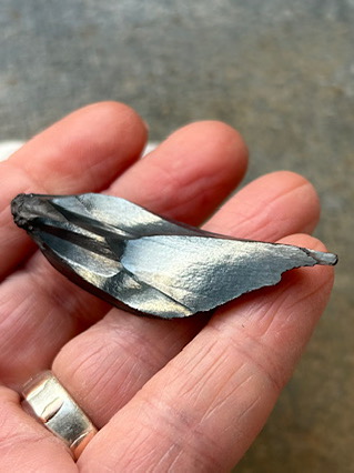 Hematite Shard from Crystal Specimens