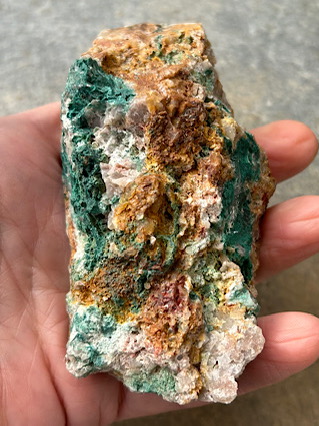 Cornwallite from Cornish Crystals & Minerals