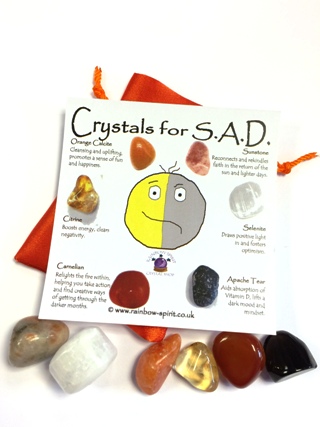 Crystals Set for S.A.D. Seasonal Affected Disorder from Crystal Sets