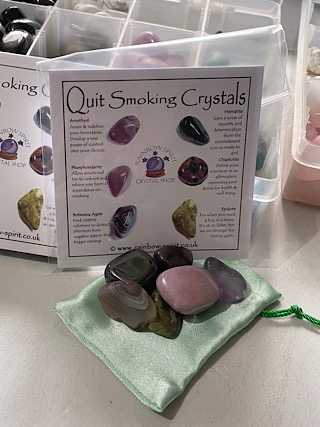 Quit Smoking Crystal Set from Crystal Sets