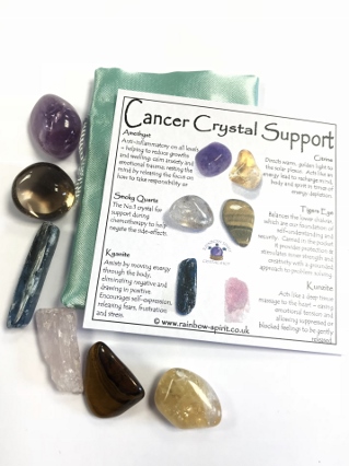 Cancer Support Crystal Set from Crystal Sets
