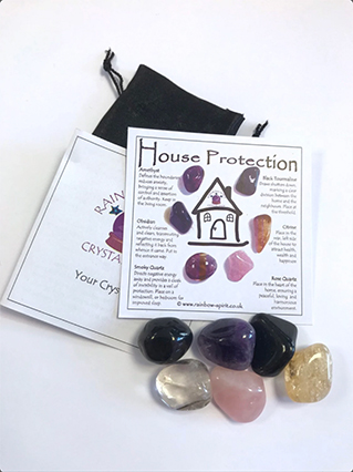 House Protection Crystal Set from Protection & Defence