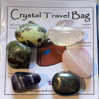 Travel Bag Crystal Set from Crystal Sets