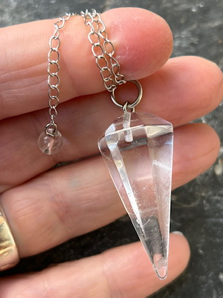 Clear Quartz Pendulum from Pendulums