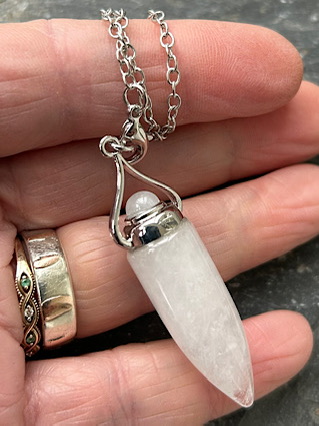 Clear Quartz Pendulum from Pendulums
