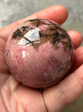 Rhodonite Crystal Ball from Crystal Balls