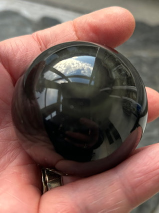 Rainbow Obsidian Crystal Ball from Crystal Balls