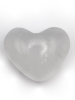 White Calcite Heart