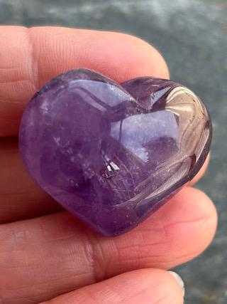 Amethyst Heart from Crystal Hearts