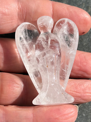 Clear Quartz Angel from Crystal Angels