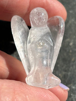 Clear Quartz Angel from Crystal Angels