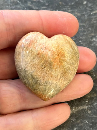 Celestobarite Heart from Crystal Hearts