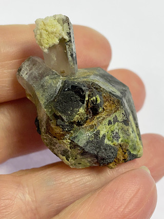 Hyalite Opal on Quartz from Crystal Specimens