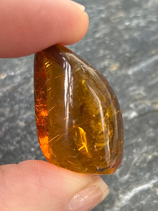 Amber from Tumbled Stones