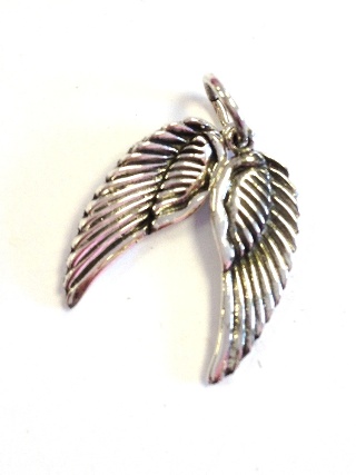 Silver Angel Wings Pendant from Silver Symbolic Jewellery