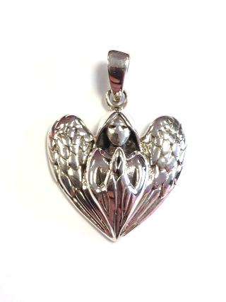 Silver Angel Pendant  from Silver Symbolic Jewellery