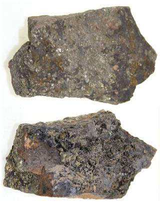 Sphalerite on Chalcopyrite from Cornish Crystals & Minerals