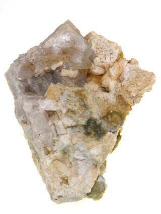 Quartz & Albite from Cornish Crystals & Minerals