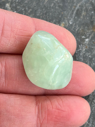 Prehnite Tumblestone from Tumbled Stones