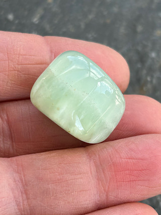 Prehnite Tumblestone from Tumbled Stones