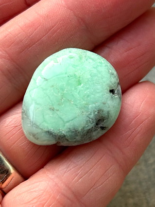 Chrysoprase  from Tumbled Stones