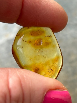 Amber from Tumbled Stones