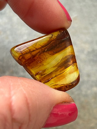 Amber from Tumbled Stones