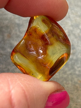 Amber from Tumbled Stones